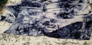 Blue Tie Dye Romper